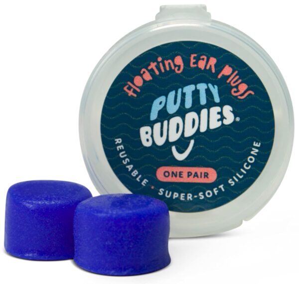 PUTTY BUDDIES Floating Earplugs 3-Pair Pack ? Soft Silicone Ear Plugs for Swimming & Bathi - Image 6