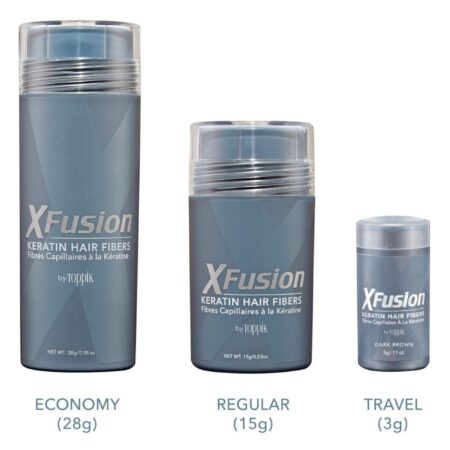 XFusion Keratin Hair Fibers - Light Blonde (15g) - Image 5