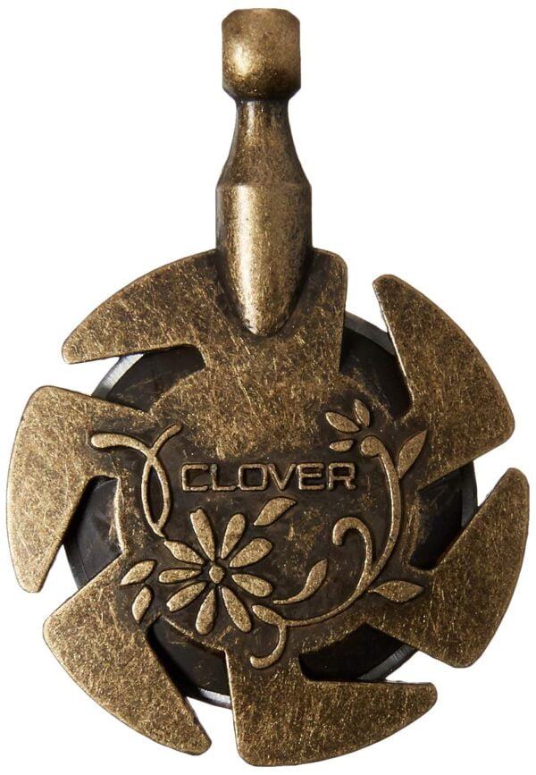 Clover 3105 Yarn Cutter Pendant, Antique Gold - Image 3