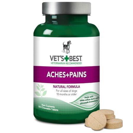 Vet?s Best Aches + Pains Dog Supplement - Vet Formulated for Dog Occasional Discomfort and