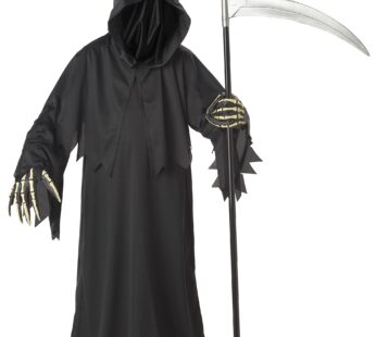 California Costumes Boys Grim Reaper Deluxe Child Costume Black Extra Large