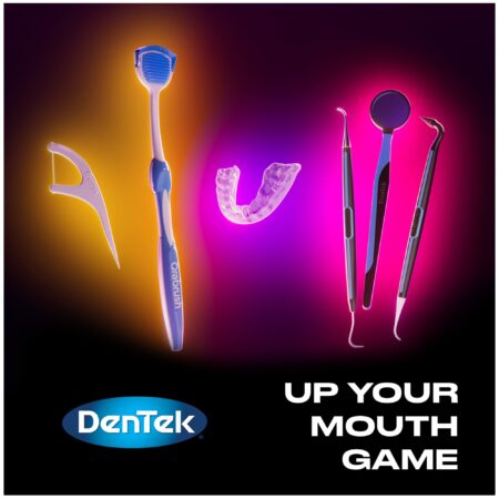 DenTek Easy Brush Interdental Cleaners | Brushes Between Teeth | Standard | Mint Flavor | - Image 5