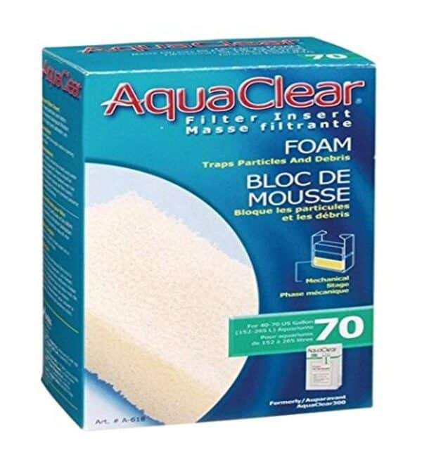 Aqua Clear 70 Foam, White (A618)