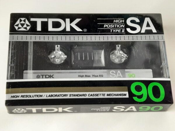 TDK SA 90 minute Super High Resolution Type II Audio Cassette Tape - Image 3