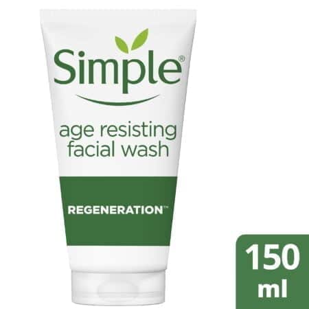 Simple Regeneration Age Resisting Facial Wash 150 ml - Image 2