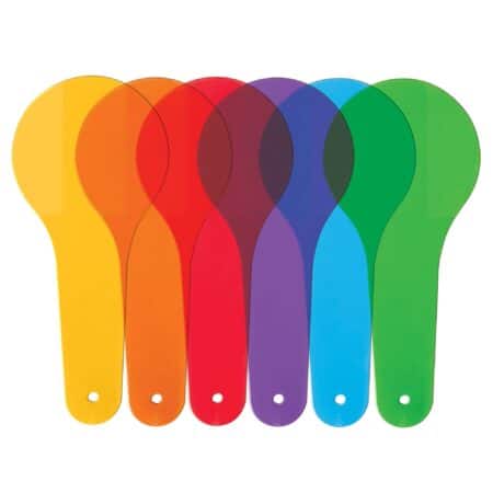 Learning Resources Color Paddles - Set of 18 Paddles, Grades PreK/Ages 3+ Preschool Scienc - Image 2