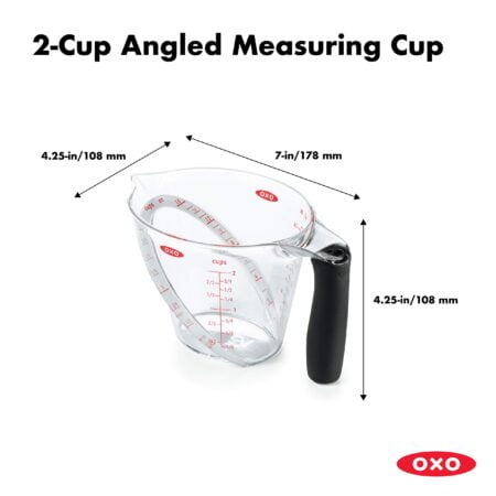 OXO Good Grips 2-Cup Angled Measuring Cup - Image 2