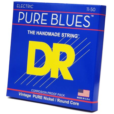 DR Strings Pure Blues Pure Nickel Wrap Round Core 11-50 - Image 2