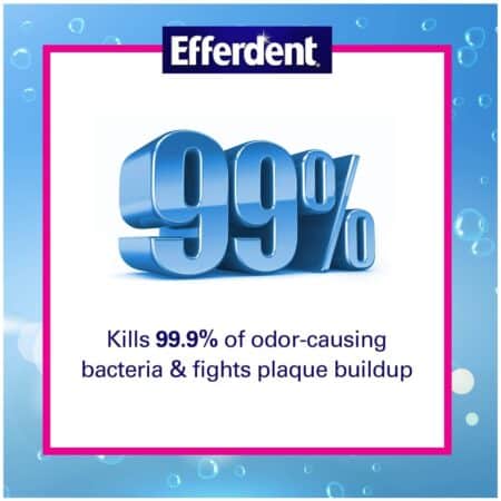 Efferdent Anti-Bacterial Denture Cleanser-126 Count - Image 6