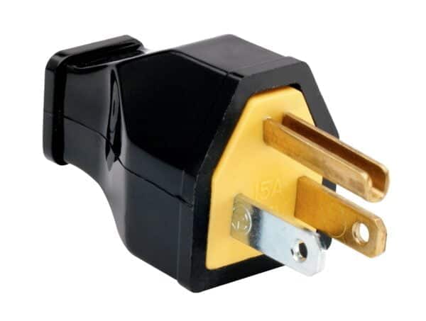 Legrand Pass & Seymour SA399BKCC10 Residential Straight Blade Plug 15-Amp 125-volt Two Pol