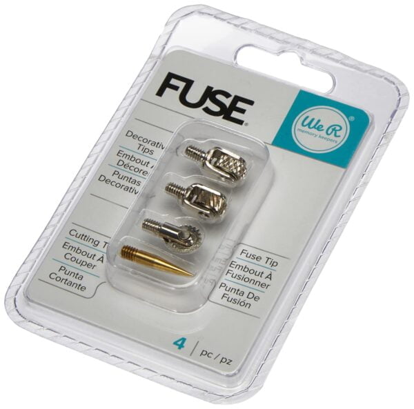 We R Memory Keepers Power Tools Fuse Tips 4 Piece, Gold, for Use with We R Memory Keepers - Image 4