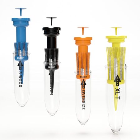 BRUSH T Premium Plastic Golf Tees, Unbreakable Innovative Design, Consistent Height, Perfe - Image 5