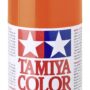 Tamiya 86007 PS-7 Orange Spray Paint, 100ml Spray Can