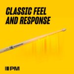 ProMark Ian Paice 808 Hickory Drumsticks, Wood Tip, One Pair - Image 3