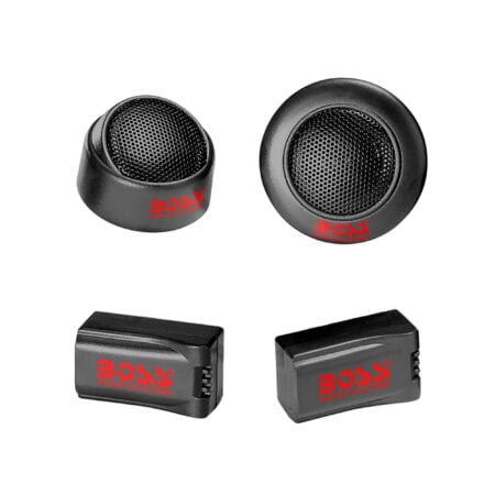 BOSS Audio Systems TW15 250 Watt Per Pair, 1 Inch Car Tweeters, 2 Crossovers Sold in Pairs