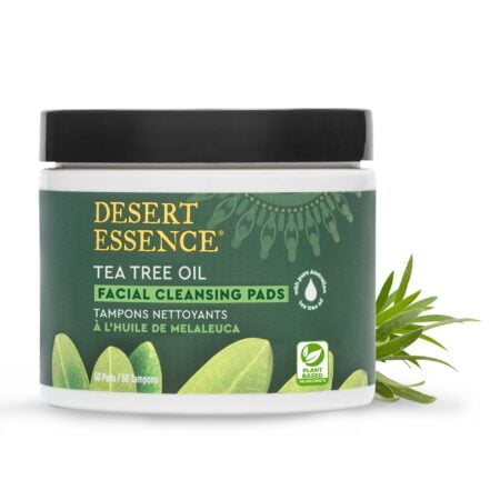 Desert Essence, Daily Facial Cleansing Pads with Tea Tree Oil, Removes Dirt & Oil - Image 2