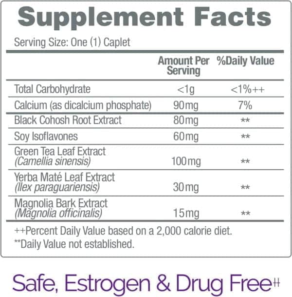Estroven Stress Relief & Energy Boost for Menopause Relief - 28 Ct. - Clinically Proven In - Image 5