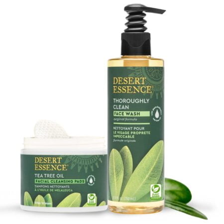 Desert Essence, Daily Facial Cleansing Pads with Tea Tree Oil, Removes Dirt & Oil - Image 8