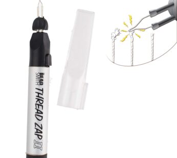 The Beadsmith Thread Zap, Thread Burner, 5.25 inches, Push Button, Battery Operated (1xAA)