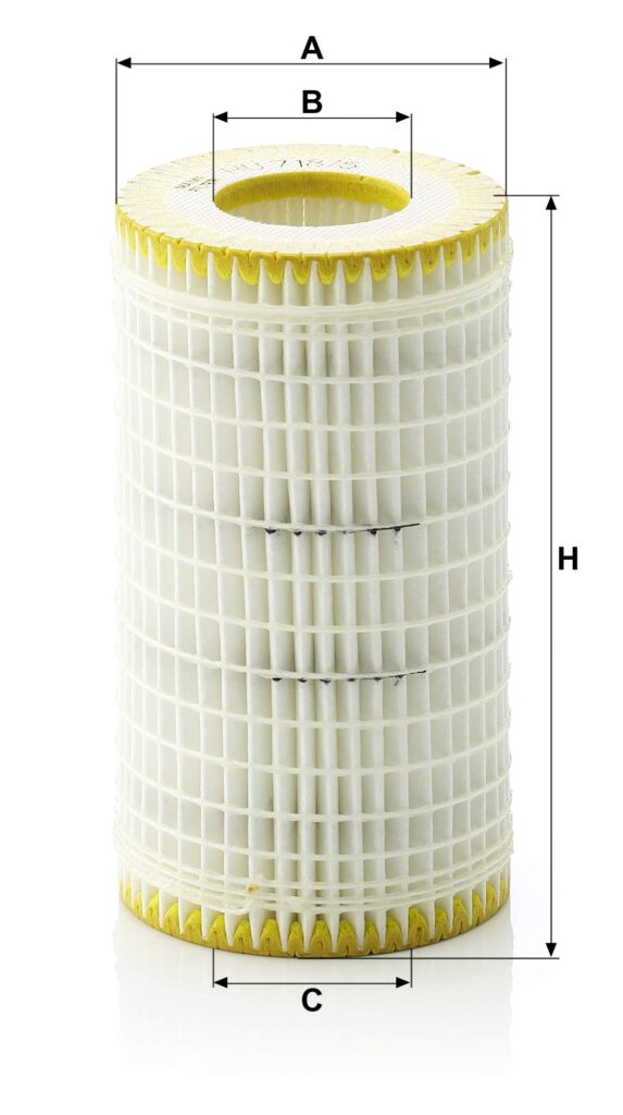 MANN-FILTER HU 718/5 X Cartridge Oil Filter - Image 2