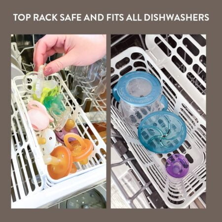 Prince Lionheart Made in USA High Capacity Dishwasher Basket for Toddler Items - Storage B - Image 2