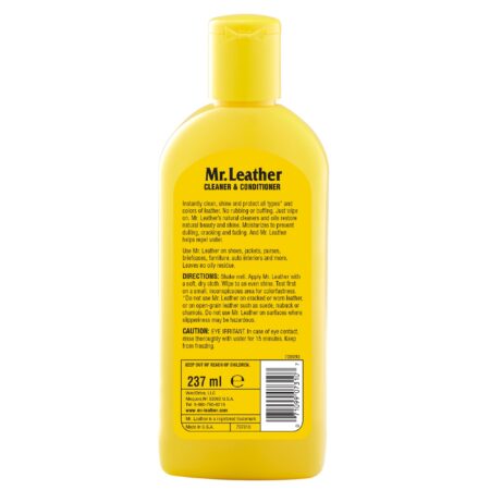 Mr. Leather Cleaner and Conditioner ? Enriched Leather Conditioner ? Leather Protector Liq - Image 2