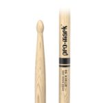 ProMark Drum Sticks - Classic Attack 5A Shira Kashi Oak Drumsticks, Oval Wood Tip, One Pai - Image 2