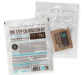 Boveda One Step Hygrometer Mess Free Calibration Kit ? Preloaded 75% RH 2-Way Humidity Con