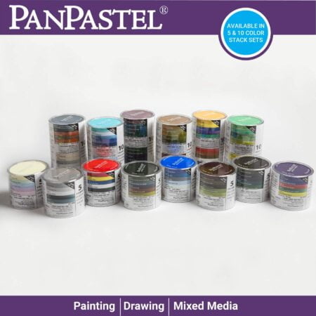 30101 Ultra Soft Artist Pastel 10 Color Painting Set by PanPastel, Includes Sofft Tools - Image 4