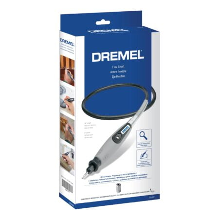 Dremel Flex Shaft Rotary Tool Attachment with Comfort Grip and 36? Long Cable - Engraver, - Image 9