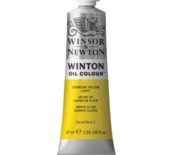 Winsor & Newton Winton Oil Color, 37ml (1.25-oz) Tube, Cadmium Yellow Light