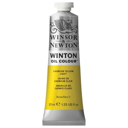 Winsor & Newton Winton Oil Color, 37ml (1.25-oz) Tube, Cadmium Yellow Light