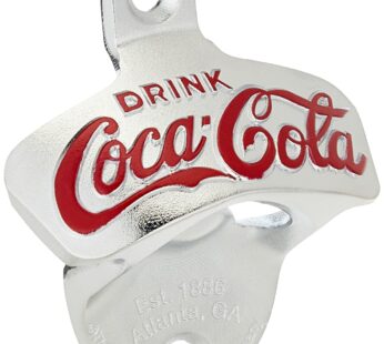 TableCraft Coca-Cola Wall Mount Bottle Opener Small