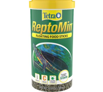 Tetra ReptoMin Floating Food Sticks, Food for Aquatic Turtles, Newts and Frogs, 10.59 oz