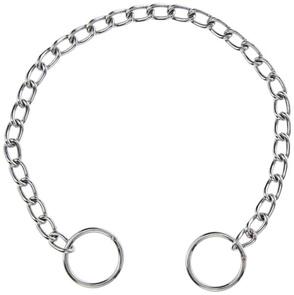 Hamilton Fine Choke Chain Dog Collar, 12-Inch