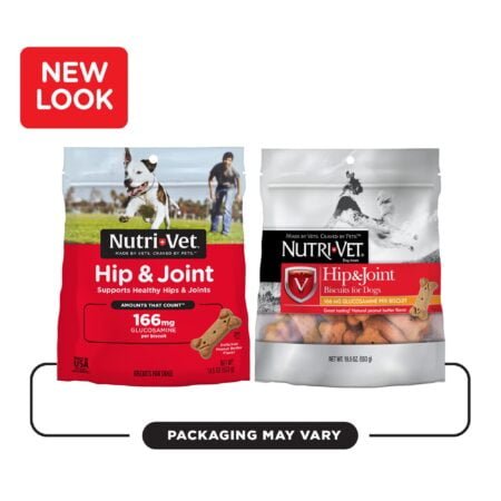 Nutri-Vet Hip & Joint Biscuits for Dogs - Tasty Dog Glucosamine Treat & Dog Joint Suppleme - Image 7
