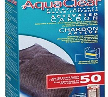 Aqua Clear A612 50 Activated Carbon,White, 2.4 Ounce