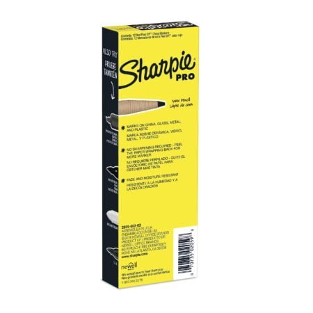 SHARPIE Peel-Off China Markers, Red, 12 Count - Image 4