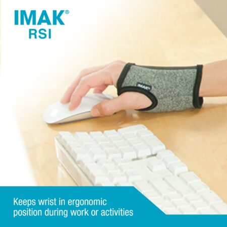 Brownmed - IMAK RSI Computer Glove - Comfortable Game Glove - Wrist Brace to Support Carpa - Image 5