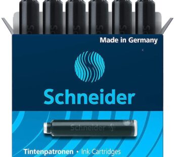 Schneider Ink Cartridge, Standard Format, Ball Closure, Refill for Fountain and Cartridge