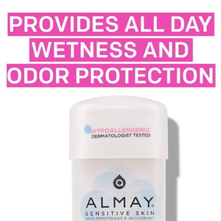 Almay Deodorant for Women, Gel Antiperspirant, Hypoallergenic, Dermatologist Tested for Se - Image 4