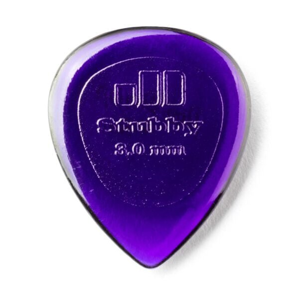 JIM DUNLOP 474P3.0 Stubby?, Dark Purple, 3.0mm, 6/Player's Pack