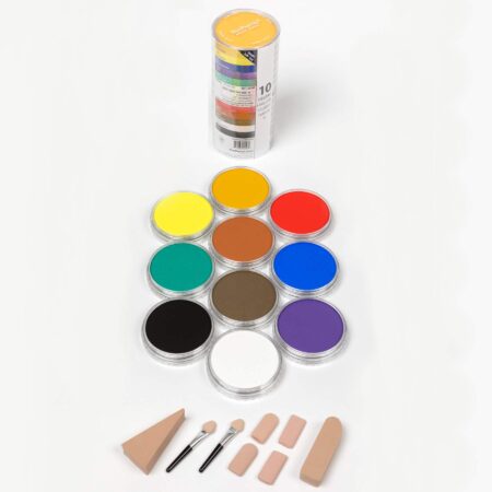 30101 Ultra Soft Artist Pastel 10 Color Painting Set by PanPastel, Includes Sofft Tools - Image 2