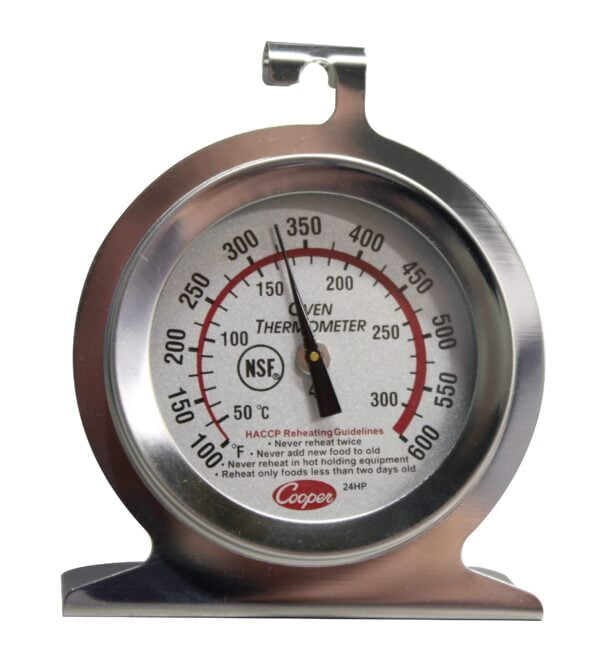 Cooper-Atkins 24HP-01-1 Stainless Steel Bi-Metal Oven Thermometer, 100 to 600 Degrees F Te - Image 3