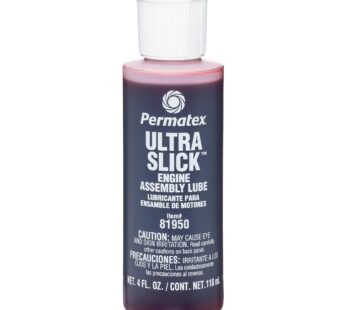 Permatex 81950 Ultra Slick Engine Assembly Lube, 4 oz. , Red