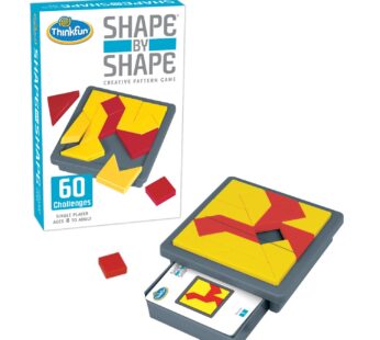 ThinkFun Shape by Shape Creative Pattern Logic Game For Age 8 to Adult – Learn Logical Rea