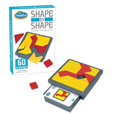 ThinkFun Shape by Shape Creative Pattern Logic Game For Age 8 to Adult - Learn Logical Rea