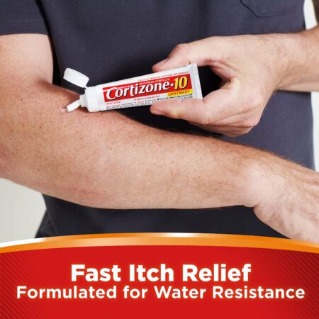 Cortizone 10 Maximum Strength Ointment 1 oz., 1% Hydrocortisone Ointment for Itch Relief - - Image 3