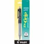 PILOT Dr. Grip Refillable & Retractable Ballpoint Pen, Medium Point, Navy Barrel, Blue Ink - Image 2