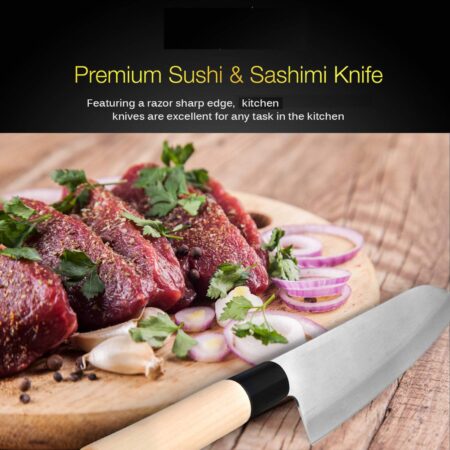Sekiryu SR100 11.75"(6.75") SANTOKU Knife, One Size, Gray - Image 5